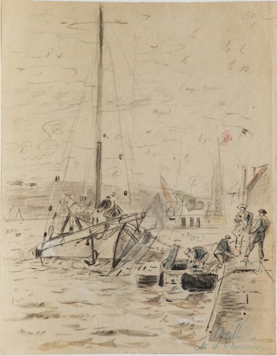 Drawing by Louis Marie Faudacq